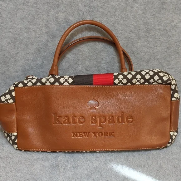 Kate spade tote bag brown/beige/red - Picture 4 of 11